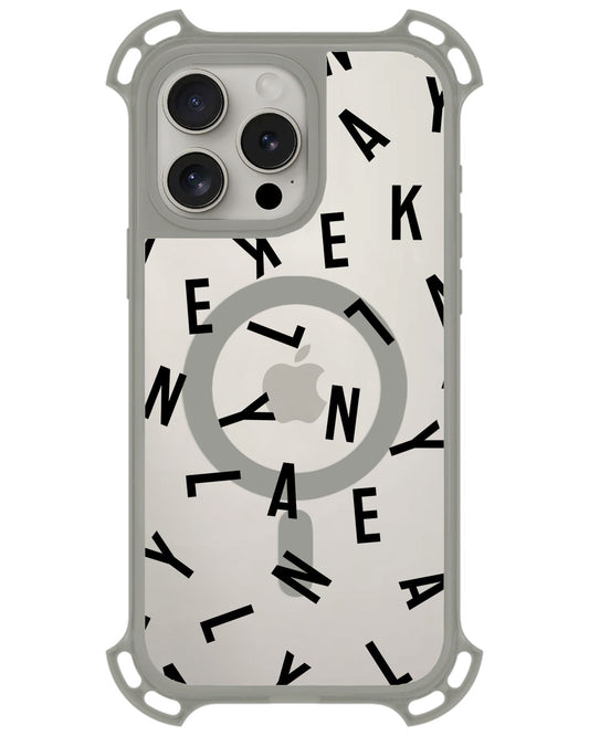 iPhone Ultimate Model-Z - CUSTOM MONOGRAM 1.0 Noir
