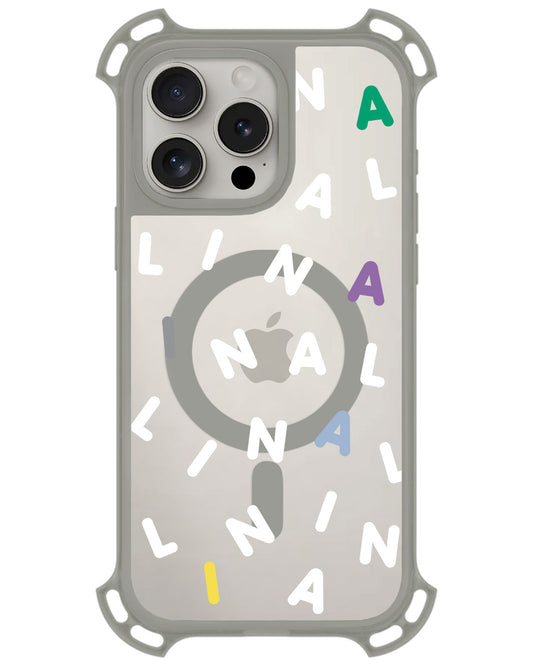 iPhone Ultimate Model-Z - CUSTOM MONOGRAM 2.0 White