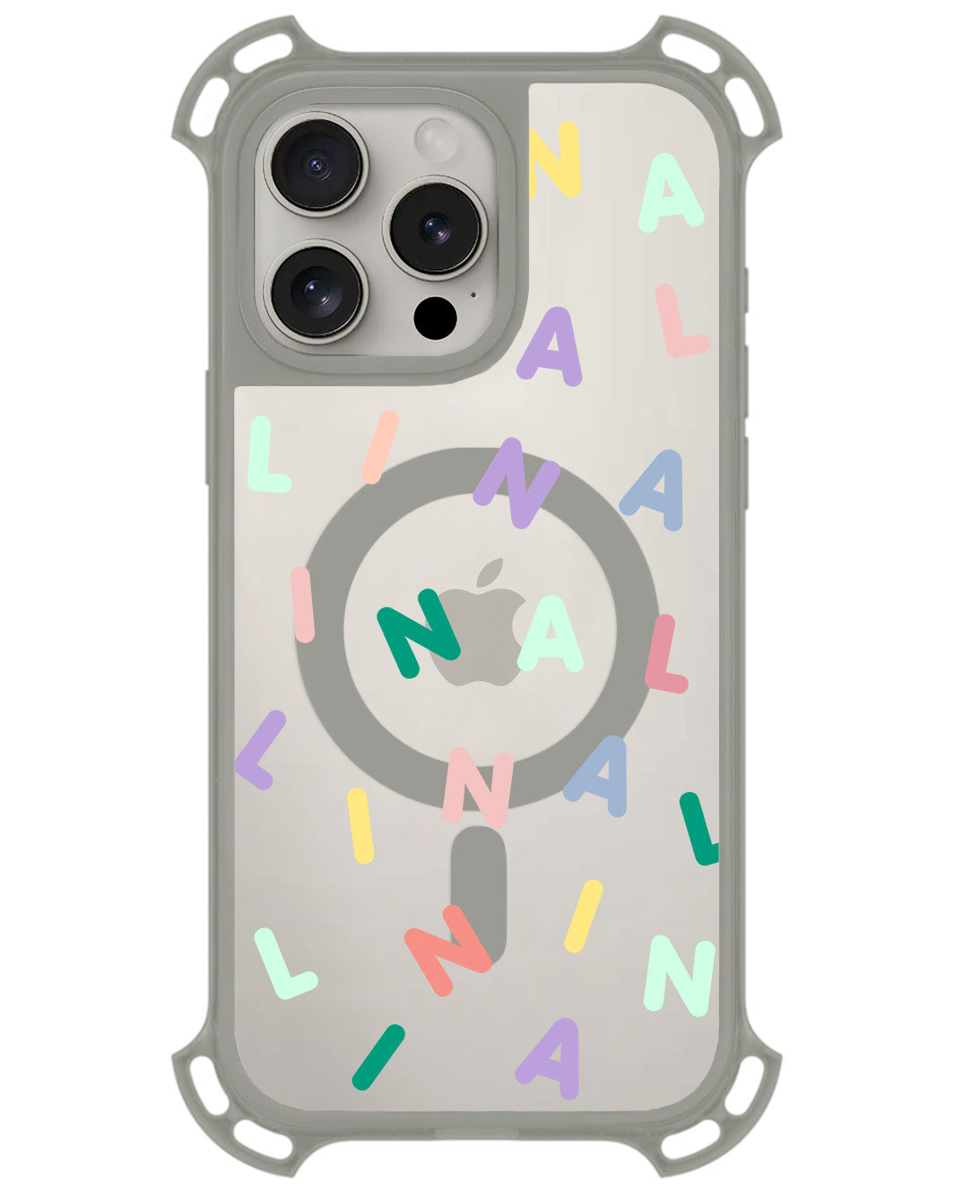 iPhone Ultimate Model-Z - CUSTOM MONOGRAM 2.0 Rainbow