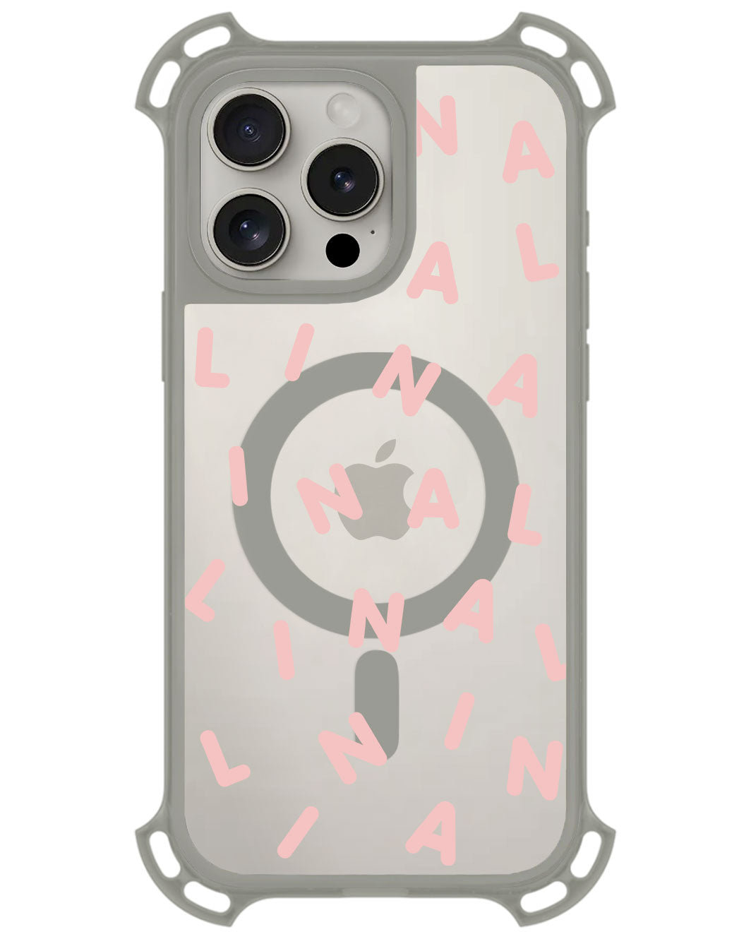 iPhone Ultimate Model-Z - CUSTOM MONOGRAM 2.0 Rosewater