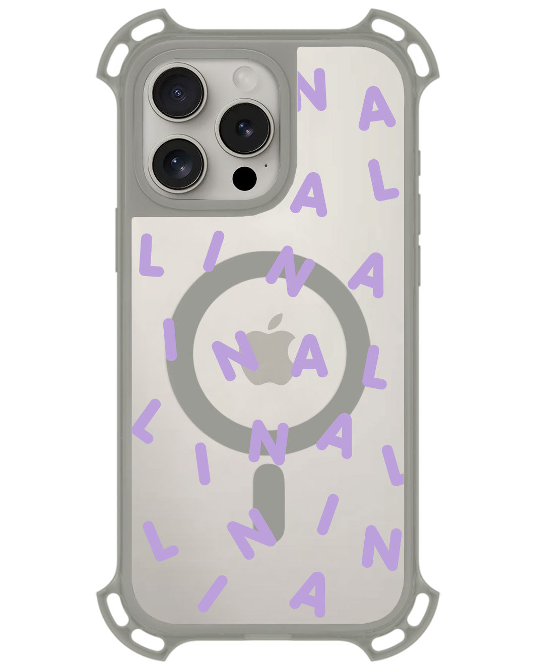 iPhone Ultimate Model-Z - CUSTOM MONOGRAM 2.0 Lilac