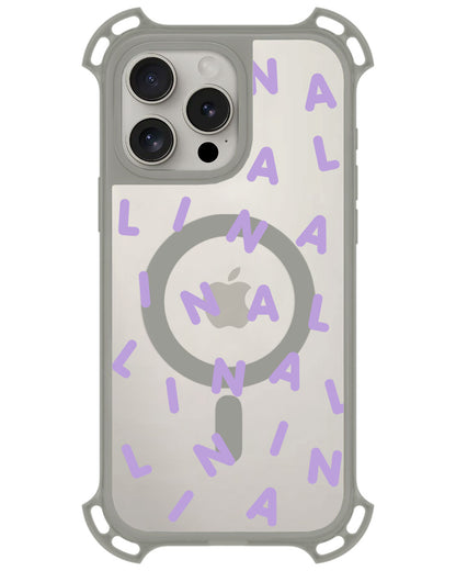 iPhone Ultimate Model-Z - CUSTOM MONOGRAM 2.0 Lilac