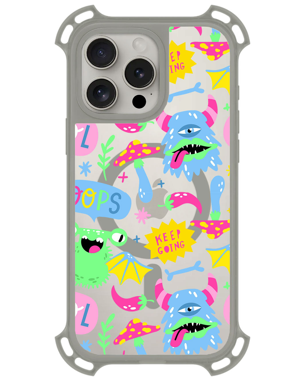 iPhone Ultimate Model-Z - Monster say Keep Going