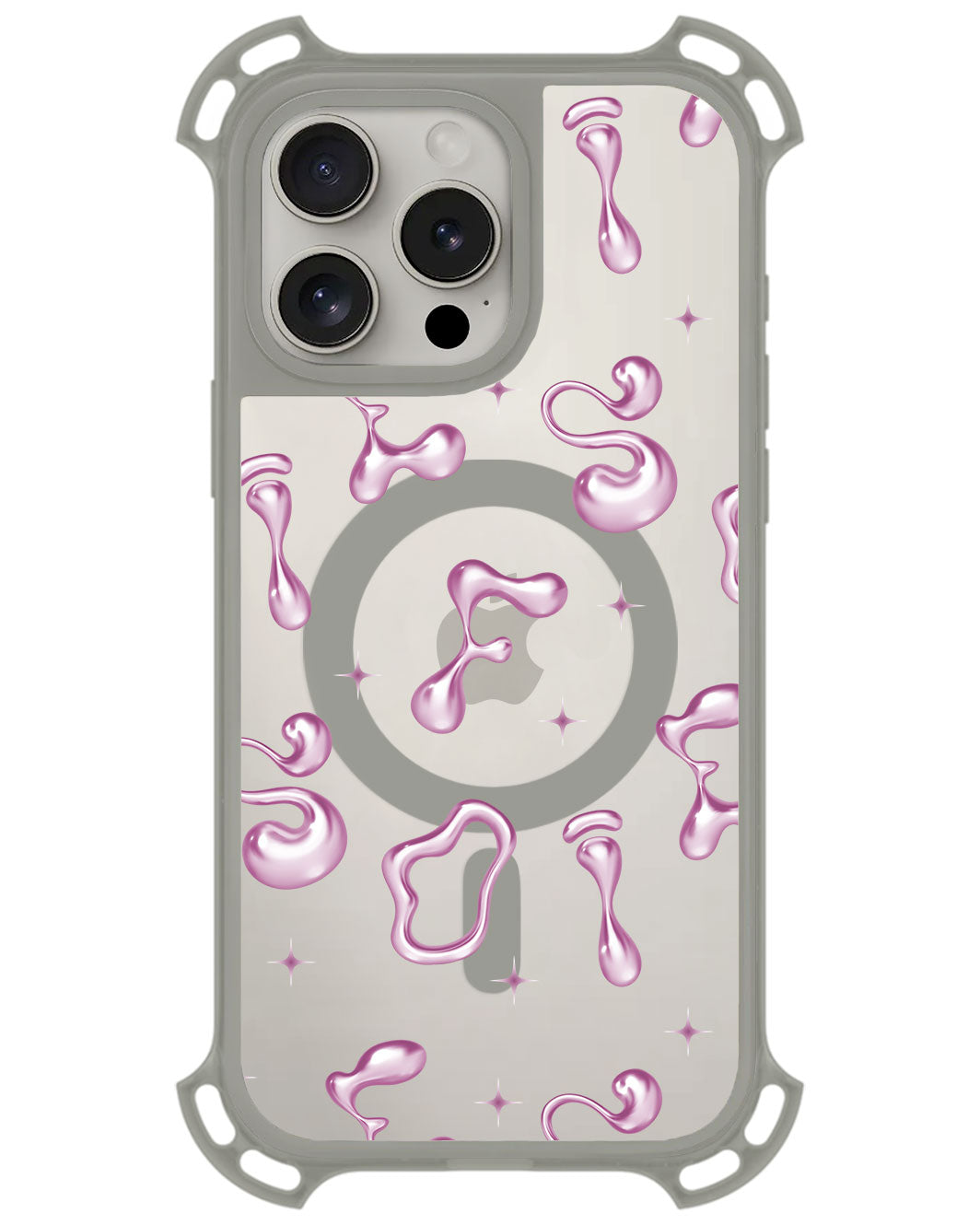 iPhone Ultimate Model-Z - Pink Chrome Monogram
