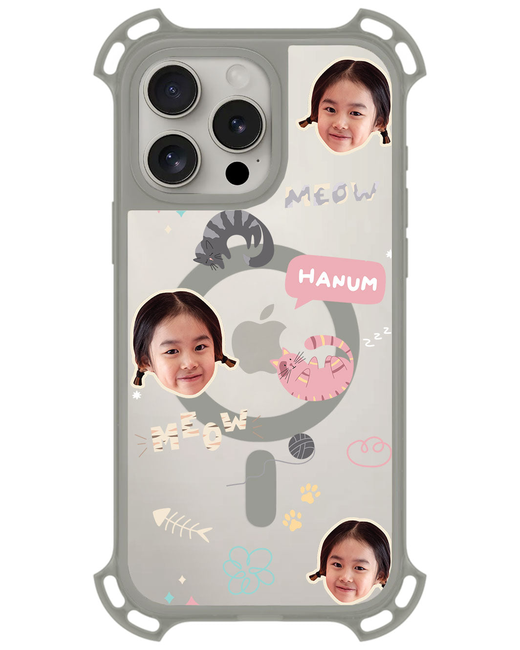 iPhone Ultimate Model-Z - Face Grid Kitty