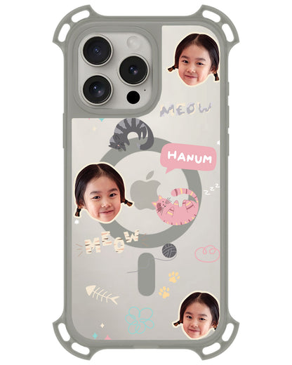 iPhone Ultimate Model-Z - Face Grid Kitty
