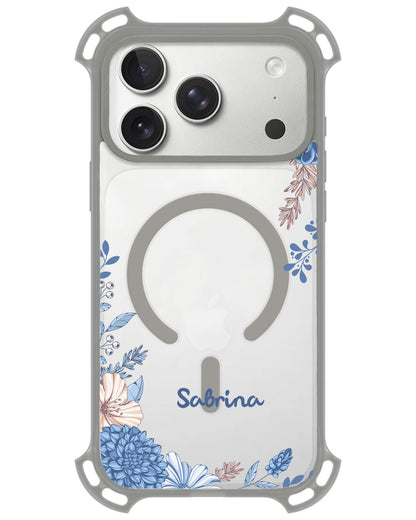 iPhone Ultimate Model-Z - Blue Florals
