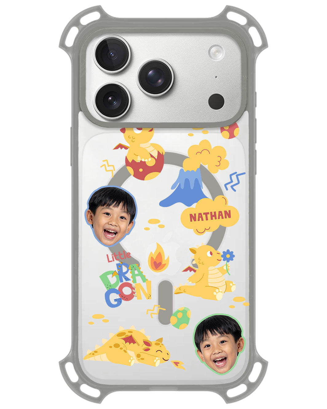 iPhone Ultimate Model-Z - Face Grid Little Dragon