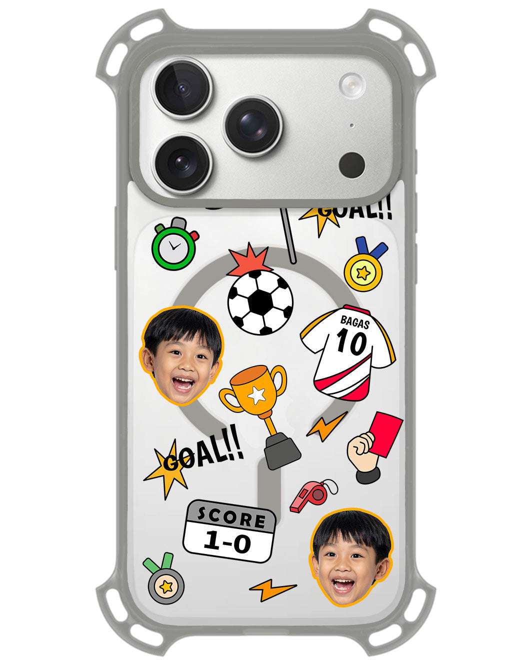 iPhone Ultimate Model-Z - Face Grid Soccer