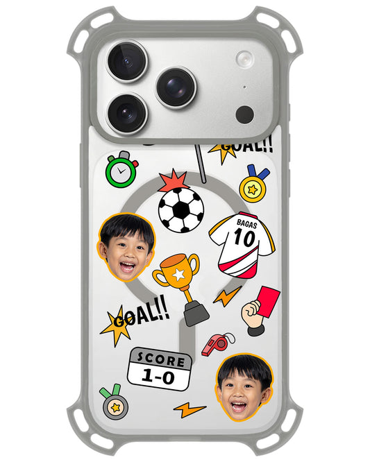 iPhone Ultimate Model-Z - Face Grid Soccer