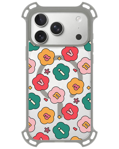 iPhone Ultimate Model-Z - CUSTOM MONOGRAM 3.0 Flower Petals 3.0