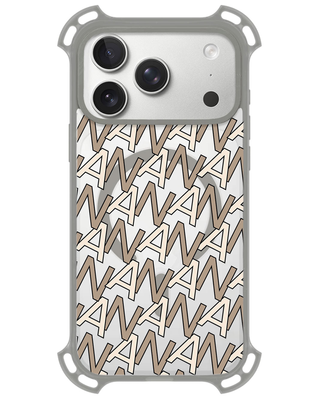 iPhone Ultimate Model-Z - CUSTOM MONOGRAM 3.0 Initial 4.0