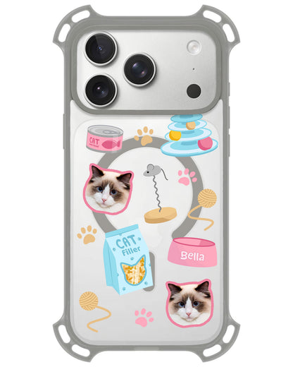 iPhone Ultimate Model-Z - Pet Grid Kitty Playtime