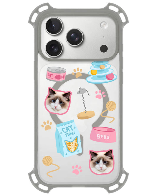 iPhone Ultimate Model-Z - Pet Grid Kitty Playtime