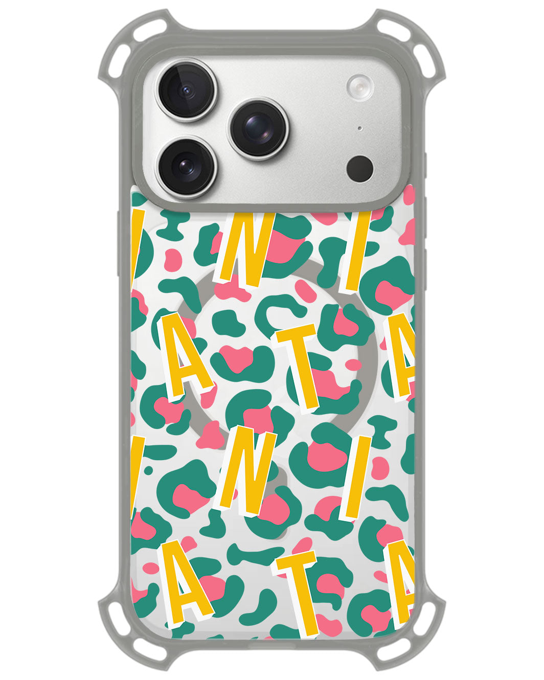 iPhone Rearguard UltimateZ - CUSTOM MONOGRAM 3.0 Leopard 4.0