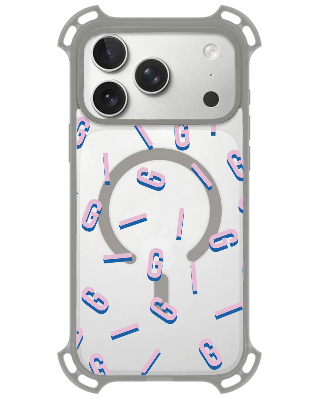 iPhone Ultimate Model-Z - CUSTOM MONOGRAM 1.0 Cotton Candy