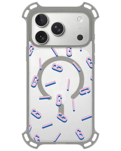 iPhone Ultimate Model-Z - CUSTOM MONOGRAM 1.0 Cotton Candy
