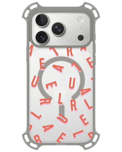iPhone Ultimate Model-Z - CUSTOM MONOGRAM 1.0 Coral