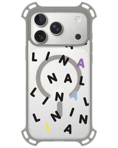 iPhone Rearguard UltimateZ - CUSTOM MONOGRAM 2.0 Black