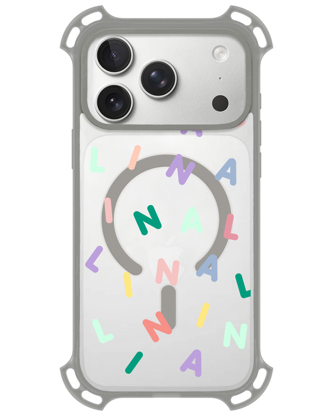 iPhone Ultimate Model-Z - CUSTOM MONOGRAM 2.0 Rainbow