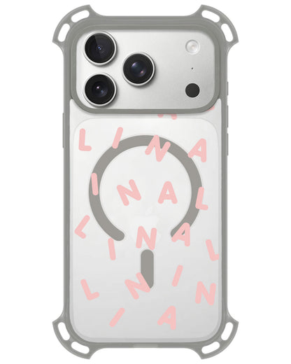 iPhone Ultimate Model-Z - CUSTOM MONOGRAM 2.0 Rosewater