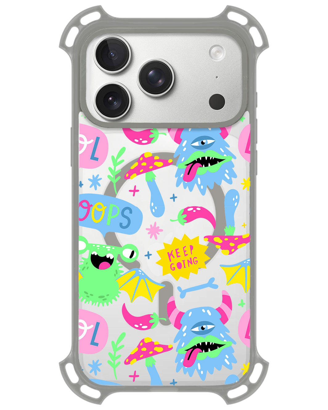 iPhone Ultimate Model-Z - Monster say Keep Going