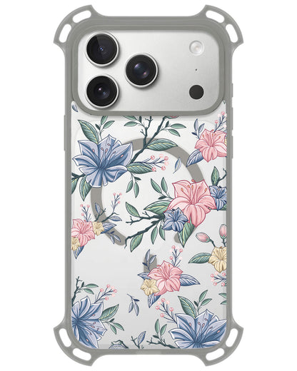 iPhone Rearguard UltimateZ - Pink & Blue Floral