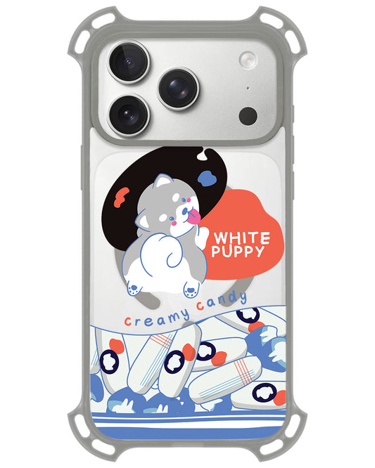 iPhone Ultimate Model-Z - White puppy