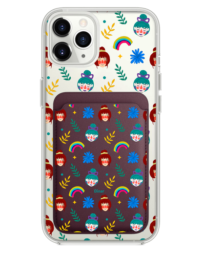 iPhone Magnetic Wallet Case - Unconditional Girl
