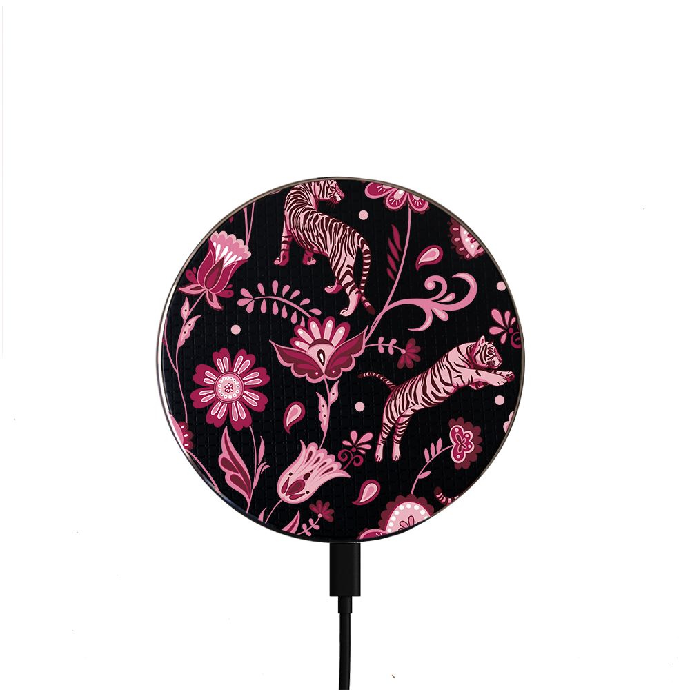 Universal Wireless Charger - Tiger & Floral 2.0