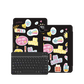 iPad / Android Tab Wireless Keyboard Flipcover - Self Love Sticker Pack 3.0