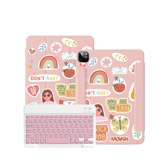 iPad / Android Tab Wireless Keyboard Flipcover - You are the Best 1.0