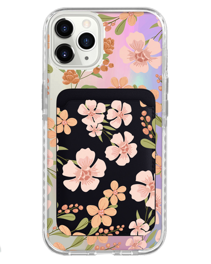 iPhone Magnetic Wallet Holo Case - Vinca