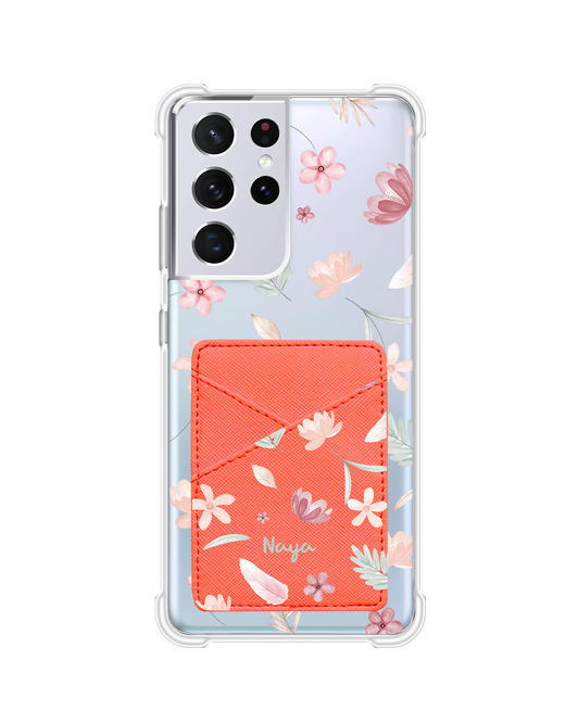 Android Phone Wallet Case - Wild Flower
