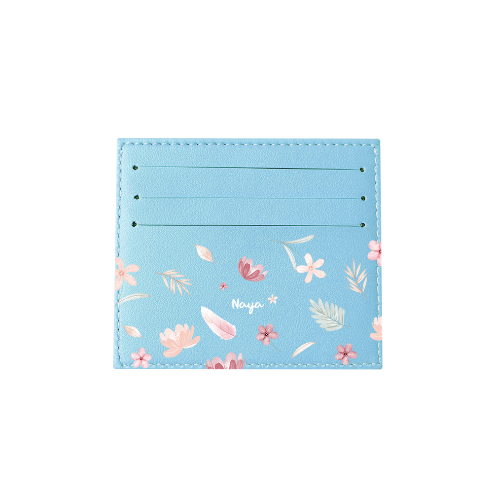 6 Slots Card Holder - Wild Flower