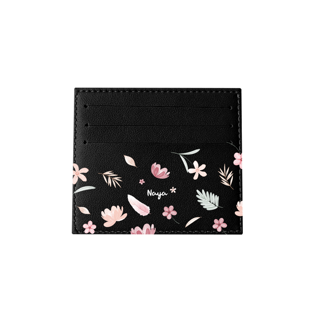 6 Slots Card Holder - Wild Flower