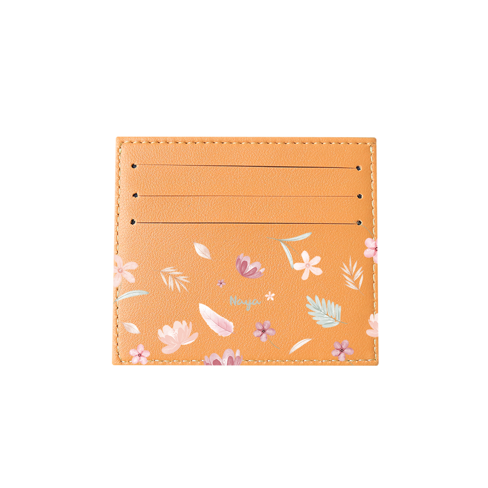 6 Slots Card Holder - Wild Flower