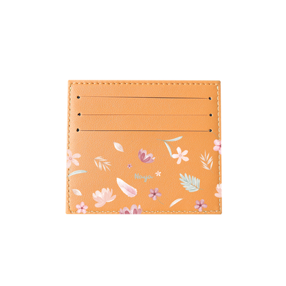6 Slots Card Holder - Wild Flower