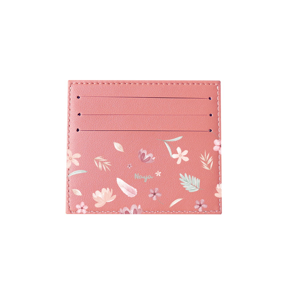 6 Slots Card Holder - Wild Flower