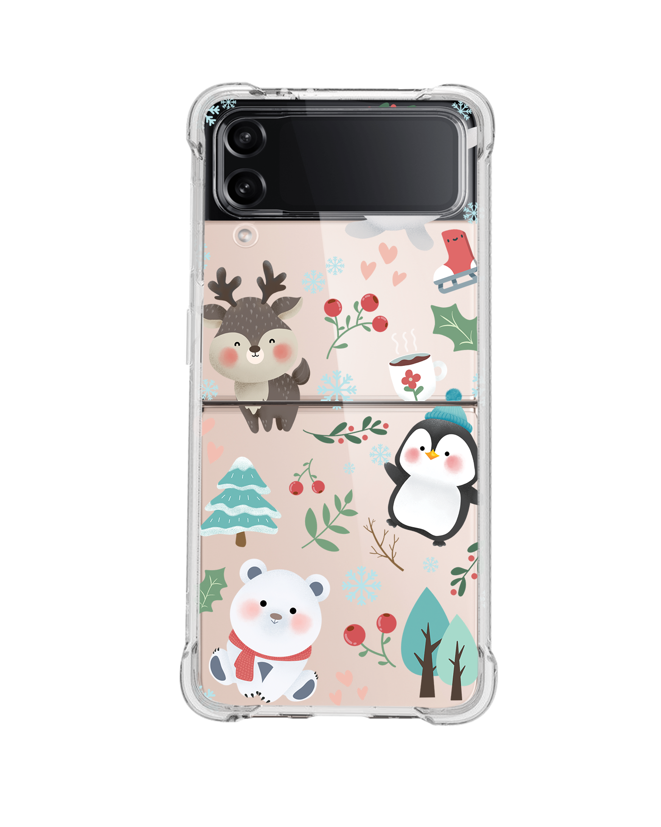 Android Flip / Fold Case - Winter