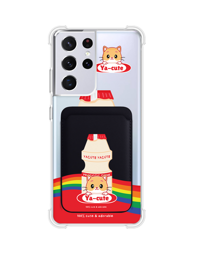 Android Magnetic Wallet Case - Yacute Cat