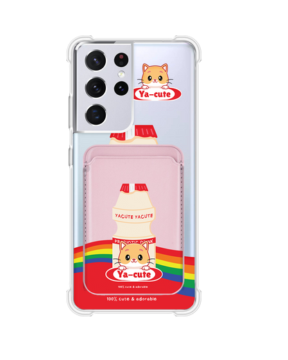 Android Magnetic Wallet Case - Yacute Cat