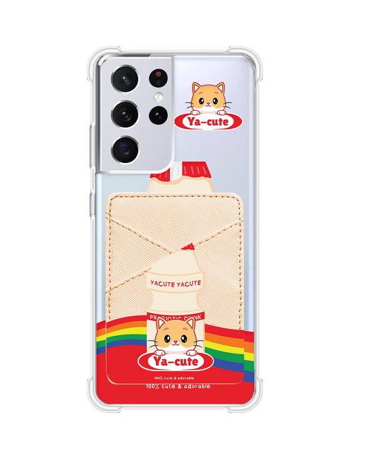 Android Phone Wallet Case - Yacute Cat