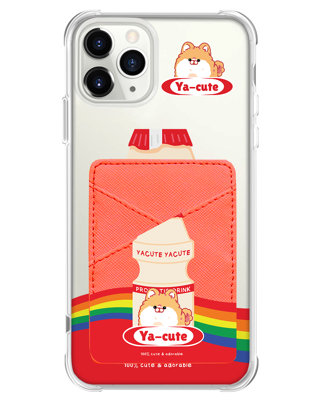 iPhone Phone Wallet Case - Yacute Dog