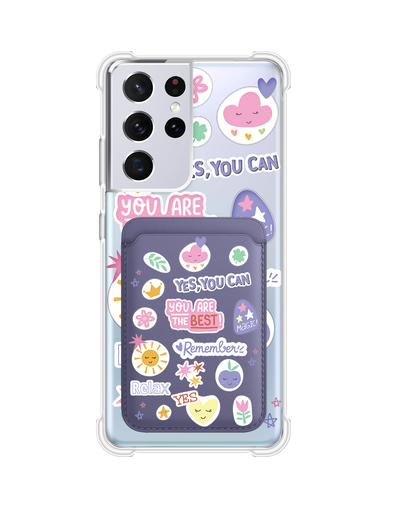 Android Magnetic Wallet Case - You are The Best 2.0