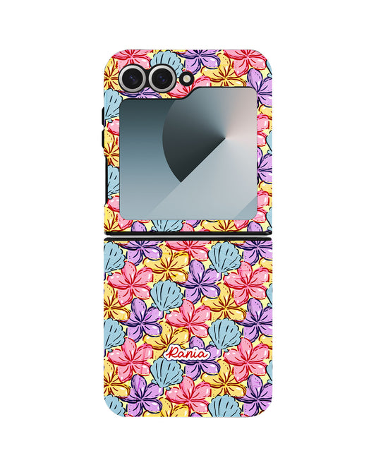 Android Flip Rearguard Defender - Beach flowers