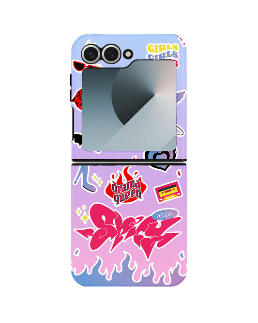 Android Flip Rearguard Defender - Aespa Spicy