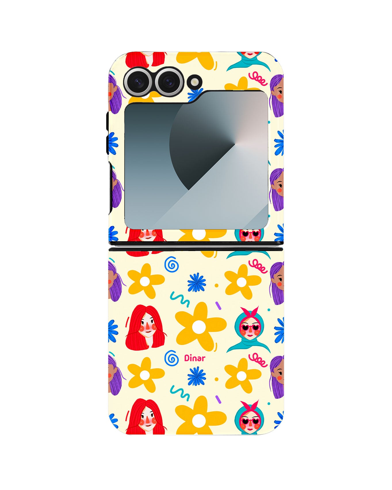 Android Flip Rearguard Defender - Daisy Faces