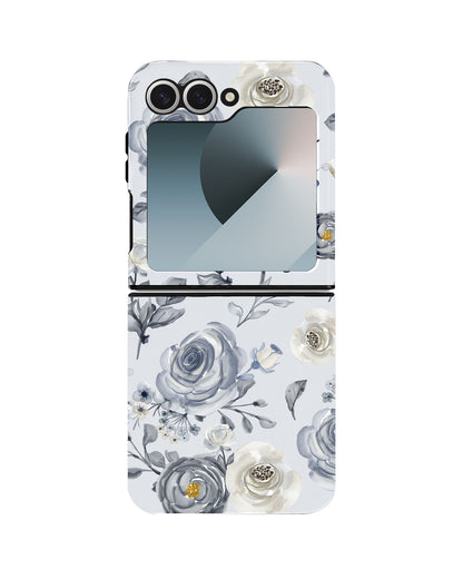 Android Flip Rearguard Defender - Blue Rose