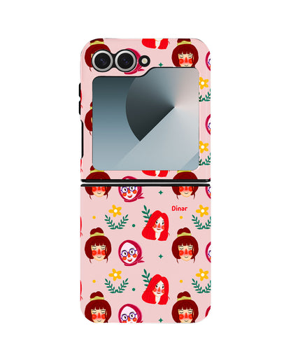 Android Flip Rearguard Defender - Lovely Faces